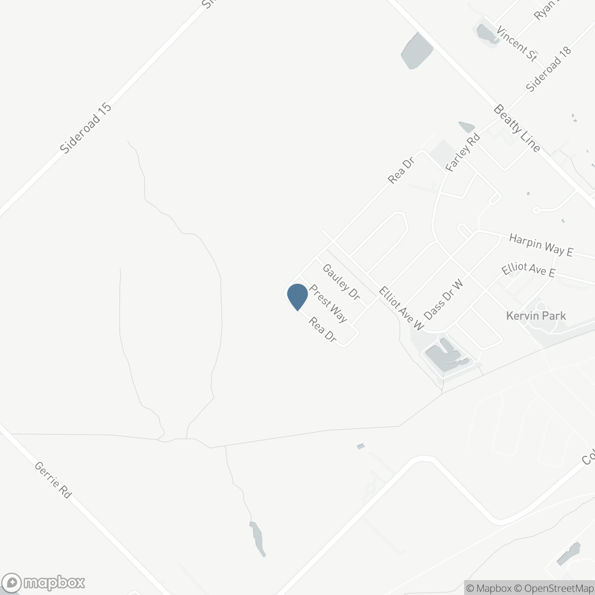 255 REA DRIVE, Fergus, Ontario N1M 0K1